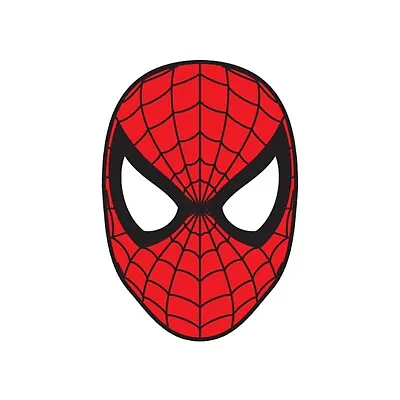 Spider-Man Face Edible Icing PRE-CUT Cake Topper 3 INCH/4 INCH /5 INCH • £3.68