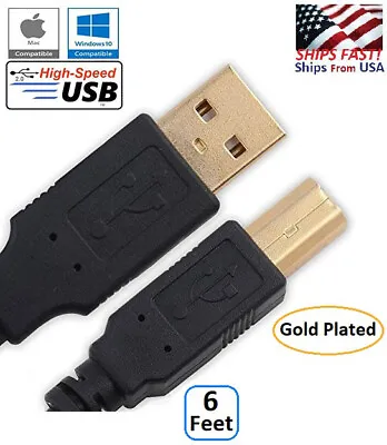 USB DATA CABLE FOR M-Audio Keyboard Controller Axiom 25 Mini 32 Pro 49 61 Key • $4.69