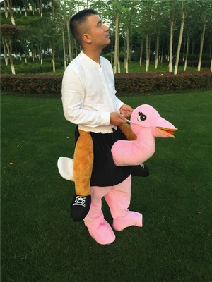 $178.08 • Buy Ostrich Back Pants Mascot Costume Suits Cosplay Party Game Dress Outfits Ad
