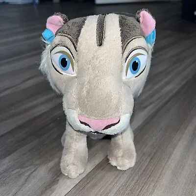 Ice Age 2015 TCC Shira Sabre Tooth Tiger Grey Soft Toy Plush Cuddly Approx 8  • £9.20