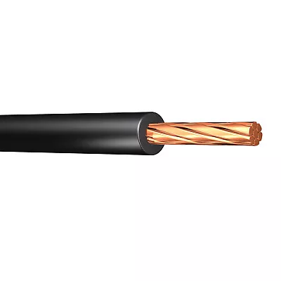 6 AWG Cathodic Protection Cable HMWPE Insulation Black 600V • $125