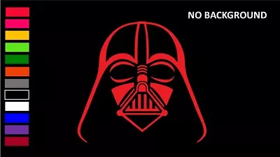 DARTH VADEN HELMET LORD VADER STAR WARS Decal Stickers For Cars Window Laptop • $2.29