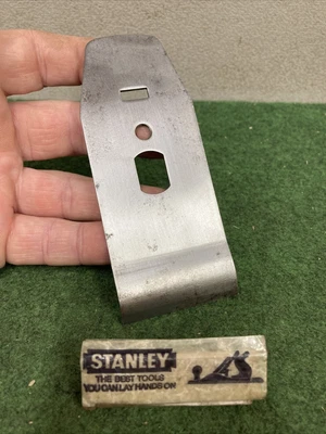 £7.50 • Buy Stanley Plane Cap Iron Or Chip Breaker Fits No 4 Or No 5 Plane, 2”, 50mm Wide,