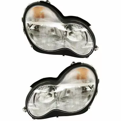 Fits Mercedes Benz C Class Sedan 2001 - 2007 C230 Xenon Headlight Left Driver • $710