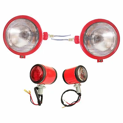 Butler Style Lights Ford David Brown Head Lamp Massey Ferguson 35 35X 135 T20 • $77.40