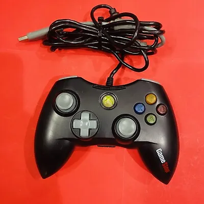 Black Gamestop Mad Catz For Microsoft XBOX 360 Wired Controller Game Pad Tested • $12.99