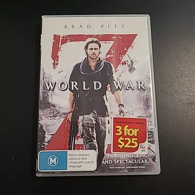 World War Z (DVD 2013) • $5