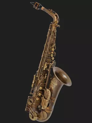 Cannonball A5-BR Big Bell Stone Series Professional Alto Saxophone -  Brute  • $4250