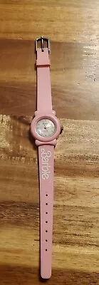 BARBIE WRISTWATCH-1989 Vintage Estate Pink Analog Child Children Girl  • $5.99