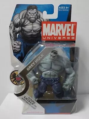 C0707 Marvel Universe  Grey Hulk #014  3.75  Action Figure • $15.29