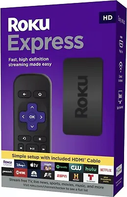 Roku Express Streaming Media Player 3930R NEW • $26