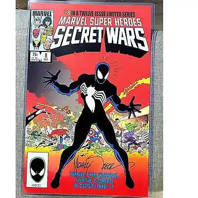 Marvel Secret Wars 8 Mike Zeck Creator Of Venom Signed Lithograph 11x17 COA • $100