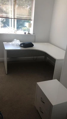 £250 • Buy  Workstation Desk With Filing Cabinet