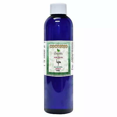 EMU OIL 100% Pure Australian 8oz 3x Times Refined No Additive GMO Free Hair Skin • $18.29