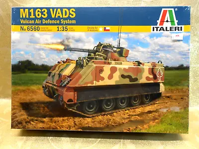 Italeri 6560 1:35 M163 Vulcan Air Defence System Tank ***FACTORY WRAPPED*** • $39.50