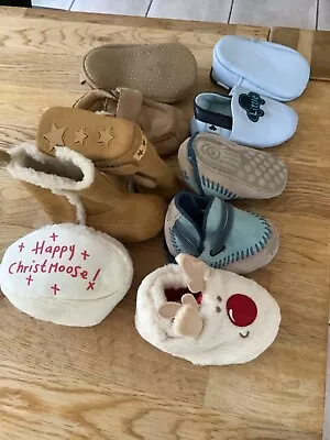 Baby First Shoes Bundle pram Soft M+STeva 5 Pairs. • £12