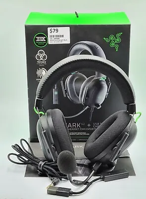 Razer BlackShark V2 Wired Gaming Black Headset - RZ04-03230100 -cgl3030 • $79