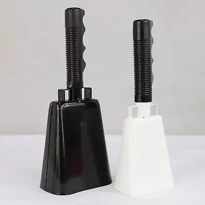 Musical Hand Bells Hand Drum Metal Cowbell Music Instrument Handheld Percussion • £12.53