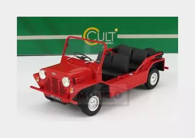 1:18 CULT SCALE MODELS Austin Mini Moke 1965 Red CML109-3 Model • $134.27