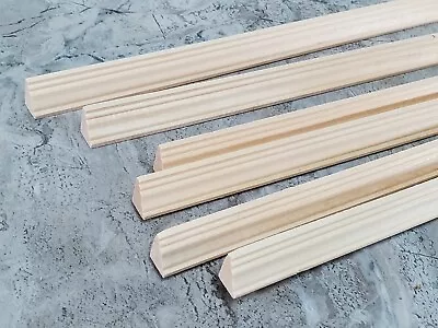 Dollhouse Crown Molding 6 Pieces Thick Ceiling Trim 1/2  Wide X 17.75  Long • $9.99