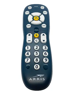 MOTOROLA URC-2068BC1-R Remote Control RC Television DTA OEM Black TESTED WORKING • $18