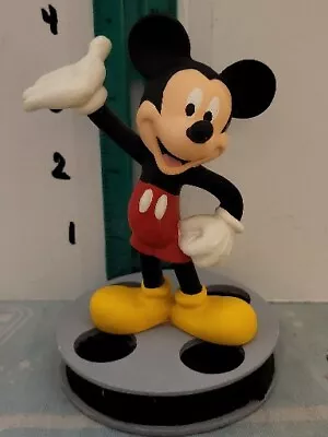 Disney Applause Mickey Mouse 4  Statue Standing On Movie Film Reel • $11