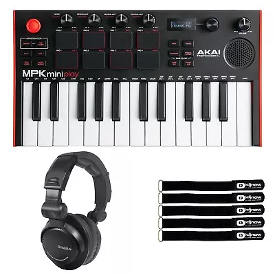 Akai Professional MPK Mini Play MK3 Mini Keyboard With DJ Headphones • $146.40