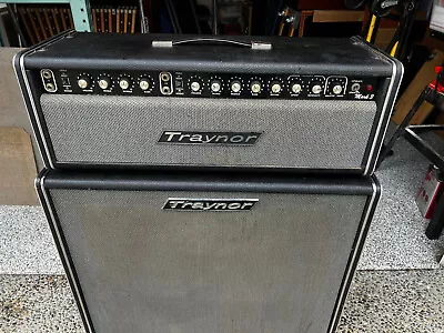 Vintage 1973 Traynor YGL-3A Mark III 100 Watt EL34 Tube Guitar Amp Head • $949.99