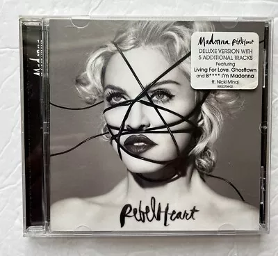 Madonna ‎– Rebel Heart - CD Album Deluxe Version 2014 Tested • $9.99