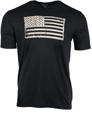 Oakley Mens Flag Distress Tee Short Sleeve T-Shirt Blackout Size Medium New • $21