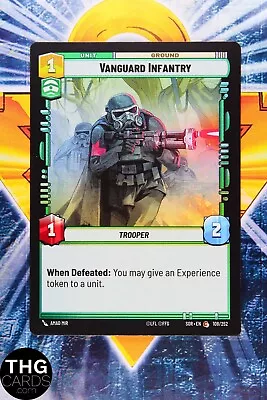 Vanguard Infantry 108/252 Common Foil Star Wars Unlimited Card • £1.99