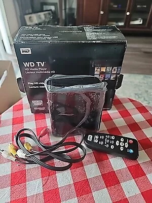 Western Digital WD TV Mini Media Player With Remote AV Cable • $14.95