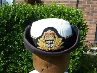 £65 • Buy WRNS Women's Royal Naval Service Navy Officer's Hat 54CM BRITISH ARMY BK435 