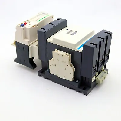 Schneider Electric Overload Starter Motor Protection LC1D115 And LR9D5367  • $374.95