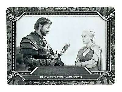 Game Of Thrones Printing Plate DT28 Flowers For Daenerys 1/1 Emilia Clarke • $79.99