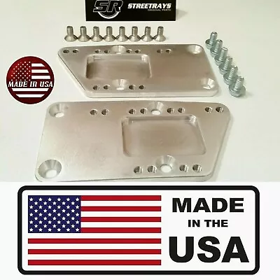 [SR] LS1 Adapter Plate Billet Aluminum LS Swap Kit LS Conversion C10 K10 G-body • $32.46