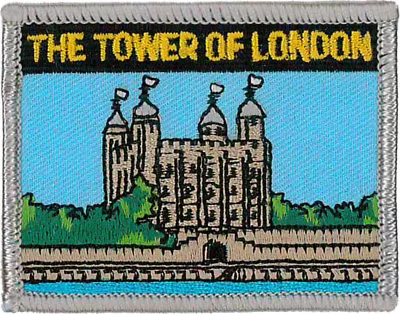 Tower Of London Patch 7cm X 5.5cm • £3.49