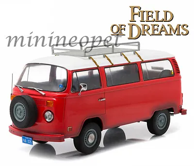 Greenlight 19010 Field Of Dreams Movie (1989) 1973 Vw Volkswagen Type 2 Bus 1/18 • $56.90