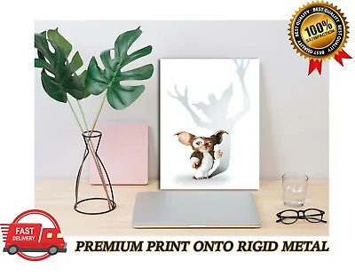 Gremlins Gizmo Mogwai Classic Movie Premium METAL Poster Art Print Gift • $16.10