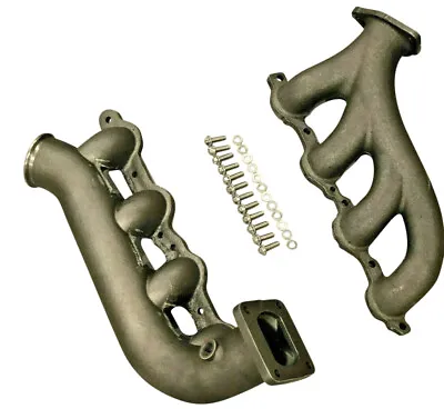 FOR CHEVY GM LS Turbo Exhaust Hotparts T4 Kit Vortec 4.8 5.3 6.0 LSX Manifolds  • $248.90