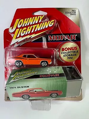 Johnny Lightning 1971 Duster Pro Collector Series Mopar With Collectible Tin • $19.99