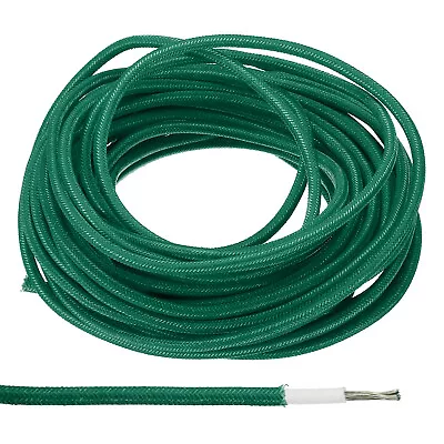 9.8Ft 13AWG Electronic Wire High Temperature Electrical Silicone Cable Green • $12.99