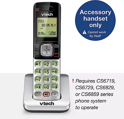 VTech CS6709 Accessory Cordless Handset  Requires VTech CS6719 CS6729 CS6829 • $24.99