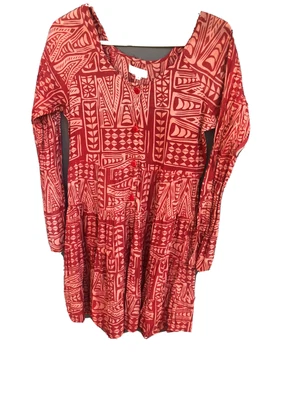$20 • Buy Size S ARNHEM Boho Tribal Print Long Sleeved Mini Dress ✨