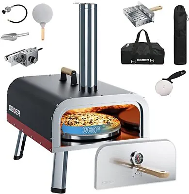 SLSY Pizza Oven Side Rotatable 3-Layer Oven Pizza Maker 13  16  Pizza Oven • $234.01
