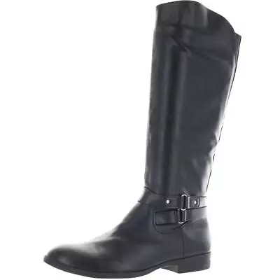 Style & Co. Womens Kindell Black Riding Boots Shoes 5 Medium (BM)  3683 • $7.99