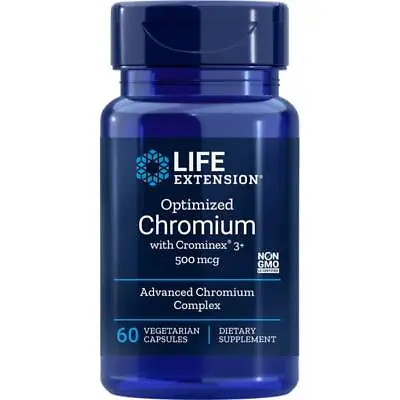 Life Extension Optimized Chromium 500 Mcg 60 Veg Caps • $7.72