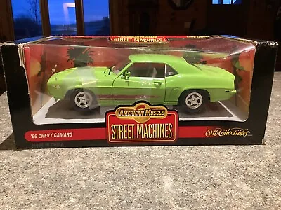 American Muscle Chevrolet 1969 Camaro Baldwin Motion 1:18 Scale Die Cast Metal • $25