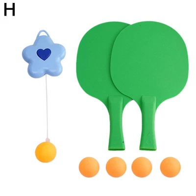 $14.36 • Buy H2 Rackets 4 Balls Indoor Table Tennis Self-training Set Hanging Interaction  α1
