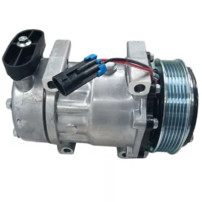 Sanden SD7H15 A/C Compressor 4079 F69-6003-122 For Peterbilt 320 382 384 386 587 • $355.74